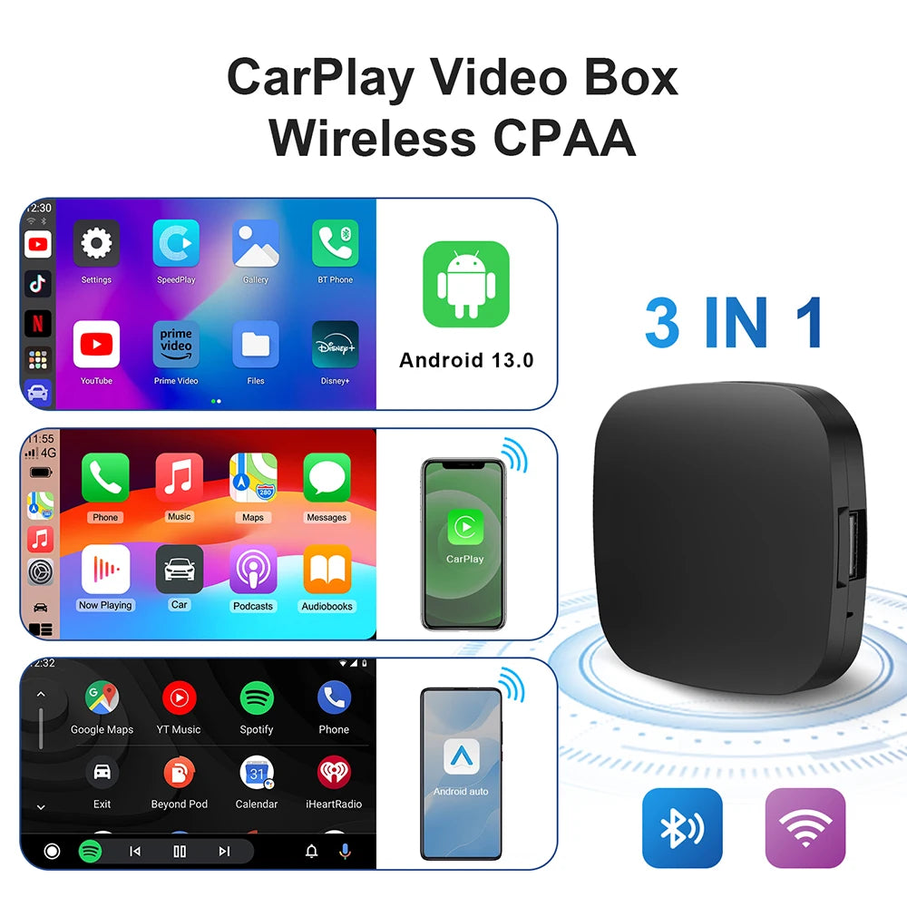 CarBox™ Wireless CarPlay & Android Auto Adapter