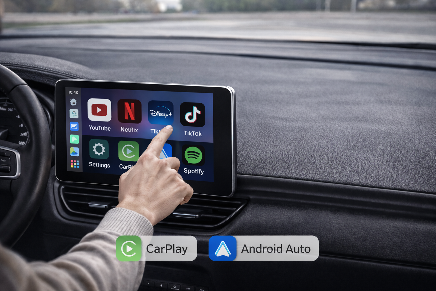 CarBox™ Wireless CarPlay & Android Auto Adapter